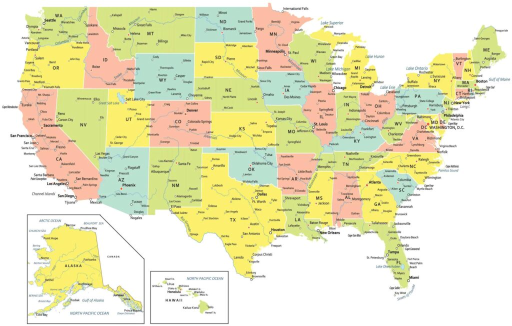 USA MAP
